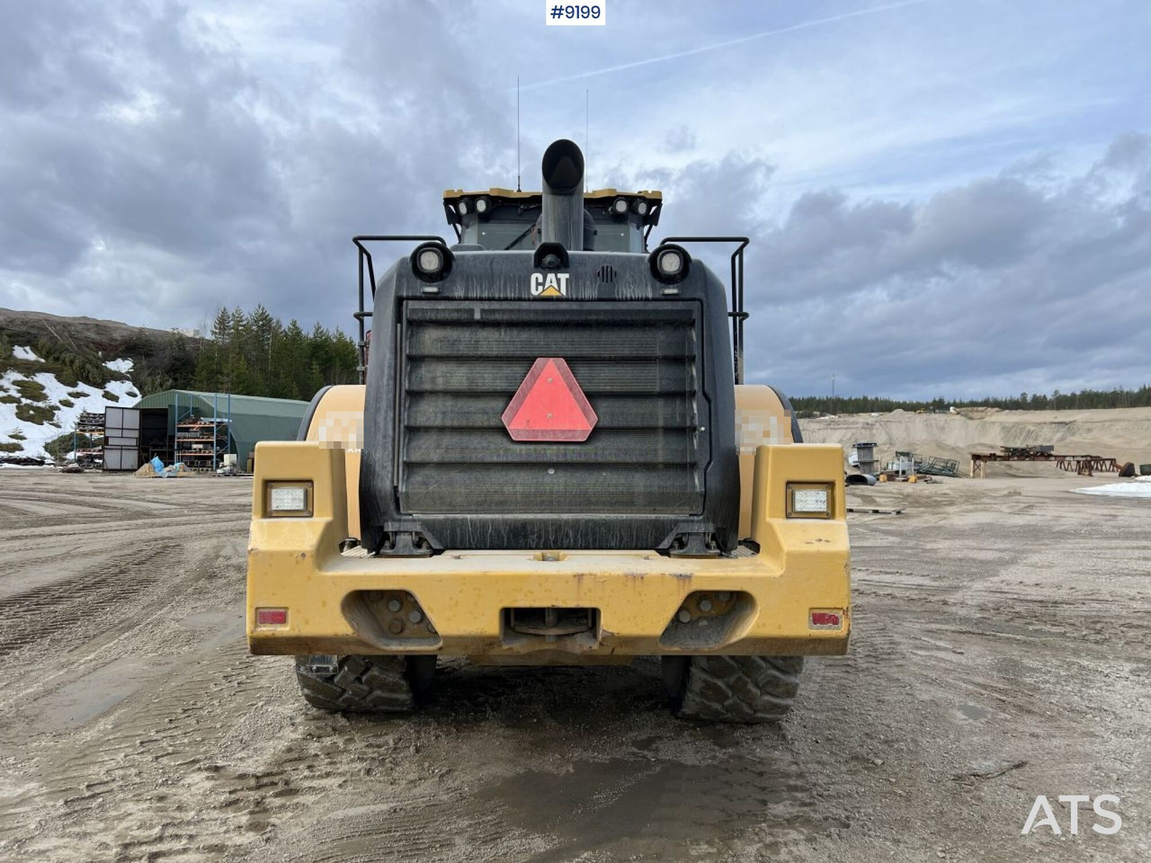 Wiellader CAT 972 MXE Wheel loader with bucket (VIDEO)