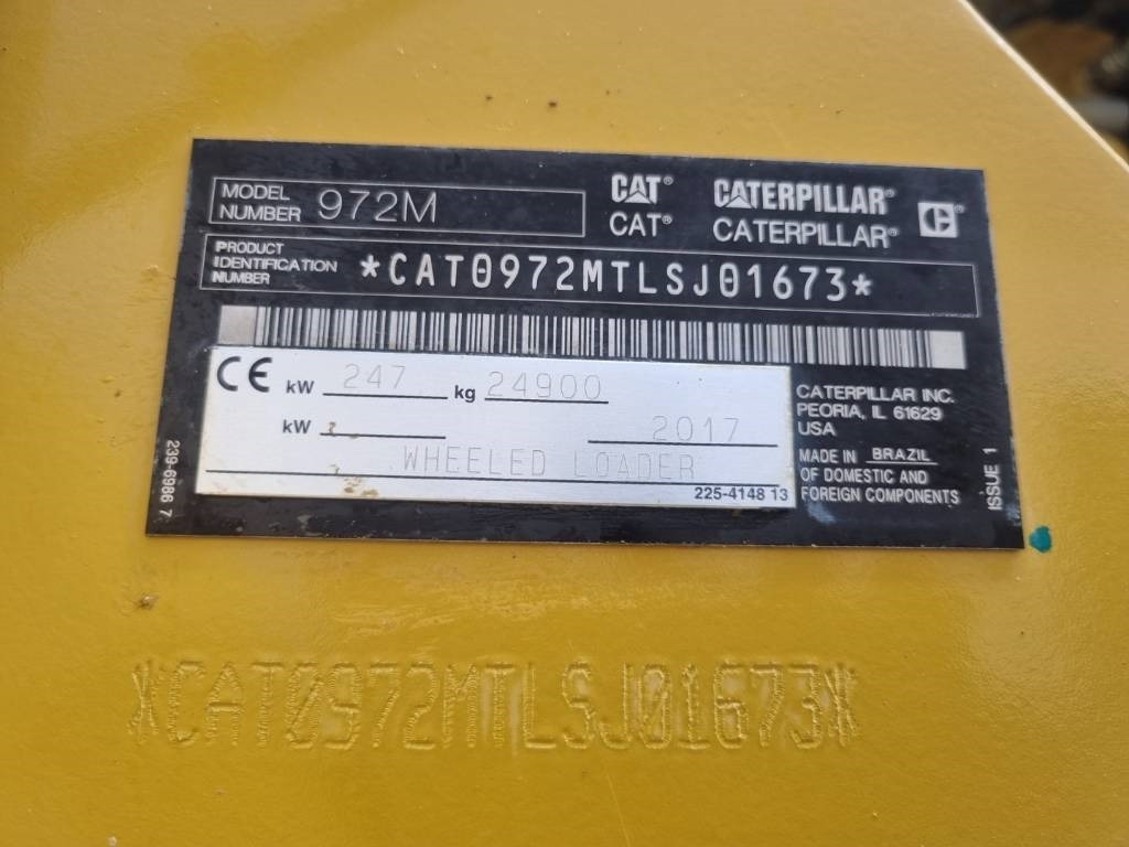 Wiellader CAT 972 M -- LIKE NEW -- 100% original