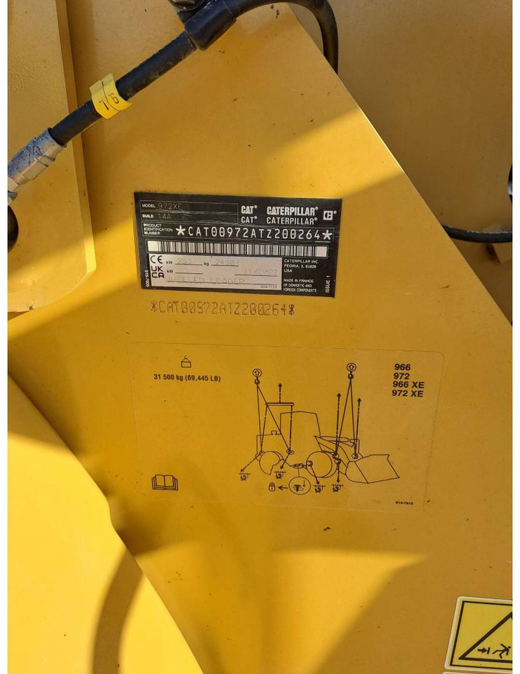 Wiellader CAT 972 XE