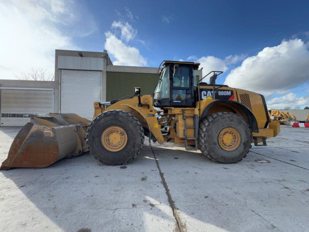 Wiellader CAT 980M