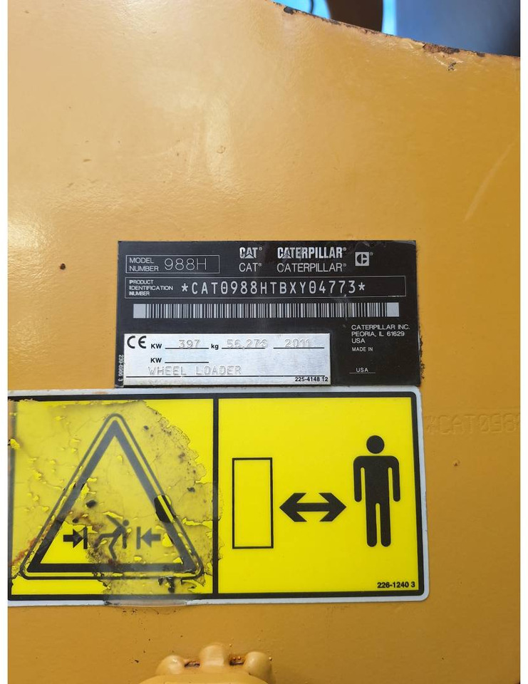 Wiellader CAT 988H