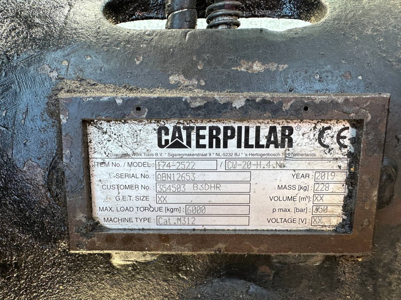 Wiellader CAT M318F