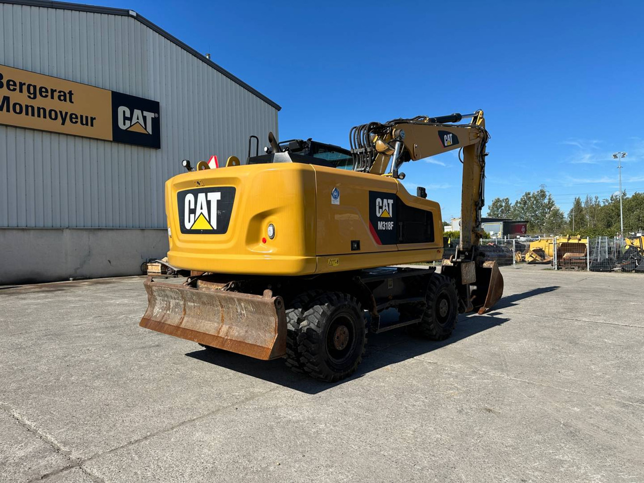 Wiellader CAT M318F