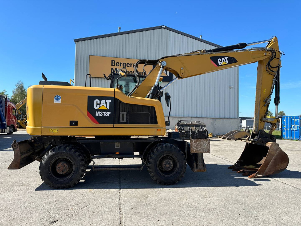 Wiellader CAT M318F