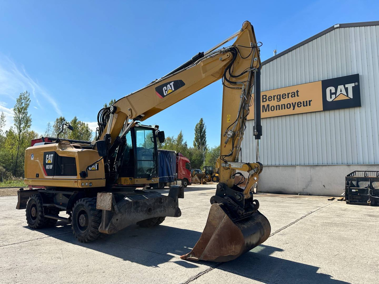 Wiellader CAT M318F