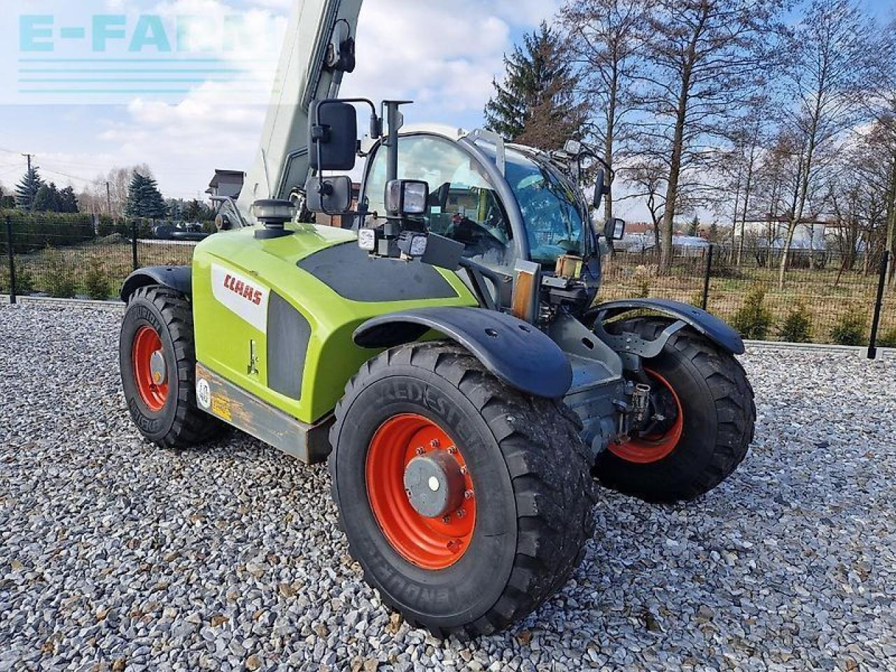 Wiellader CLAAS scorpion 7055