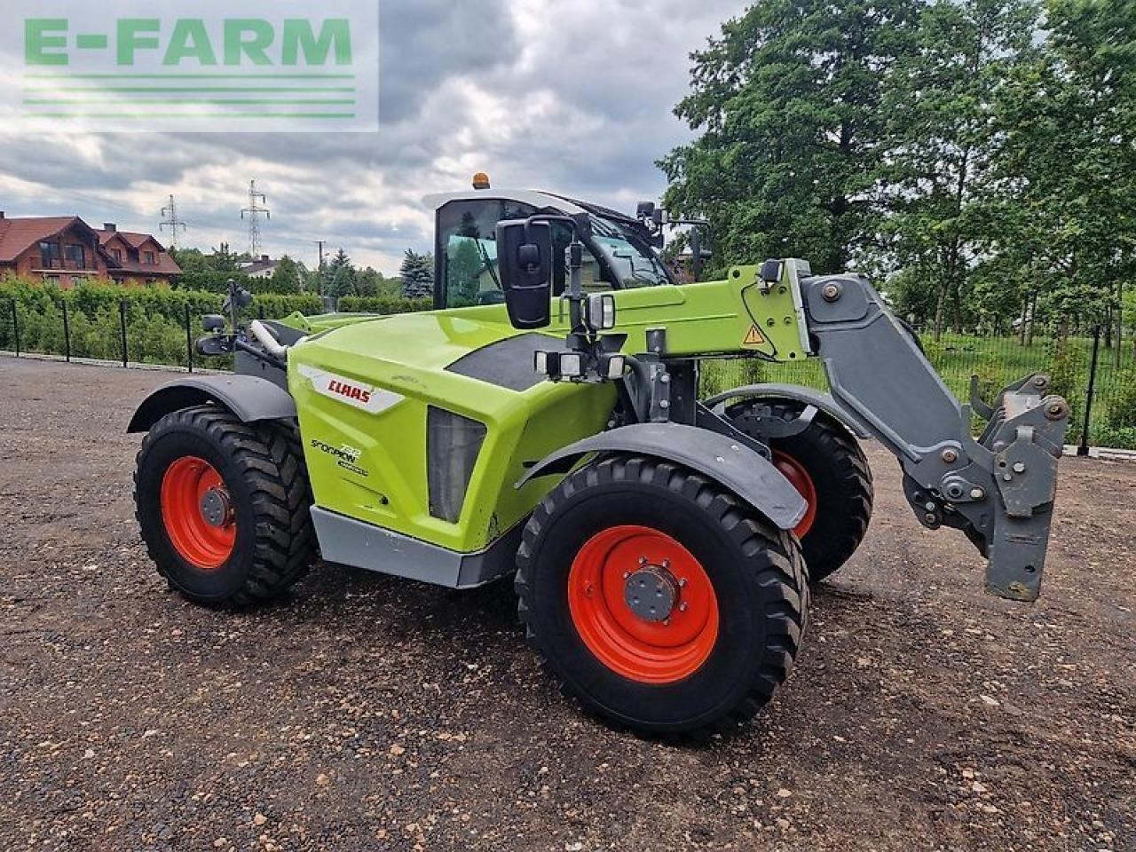 Wiellader CLAAS scorpion 732