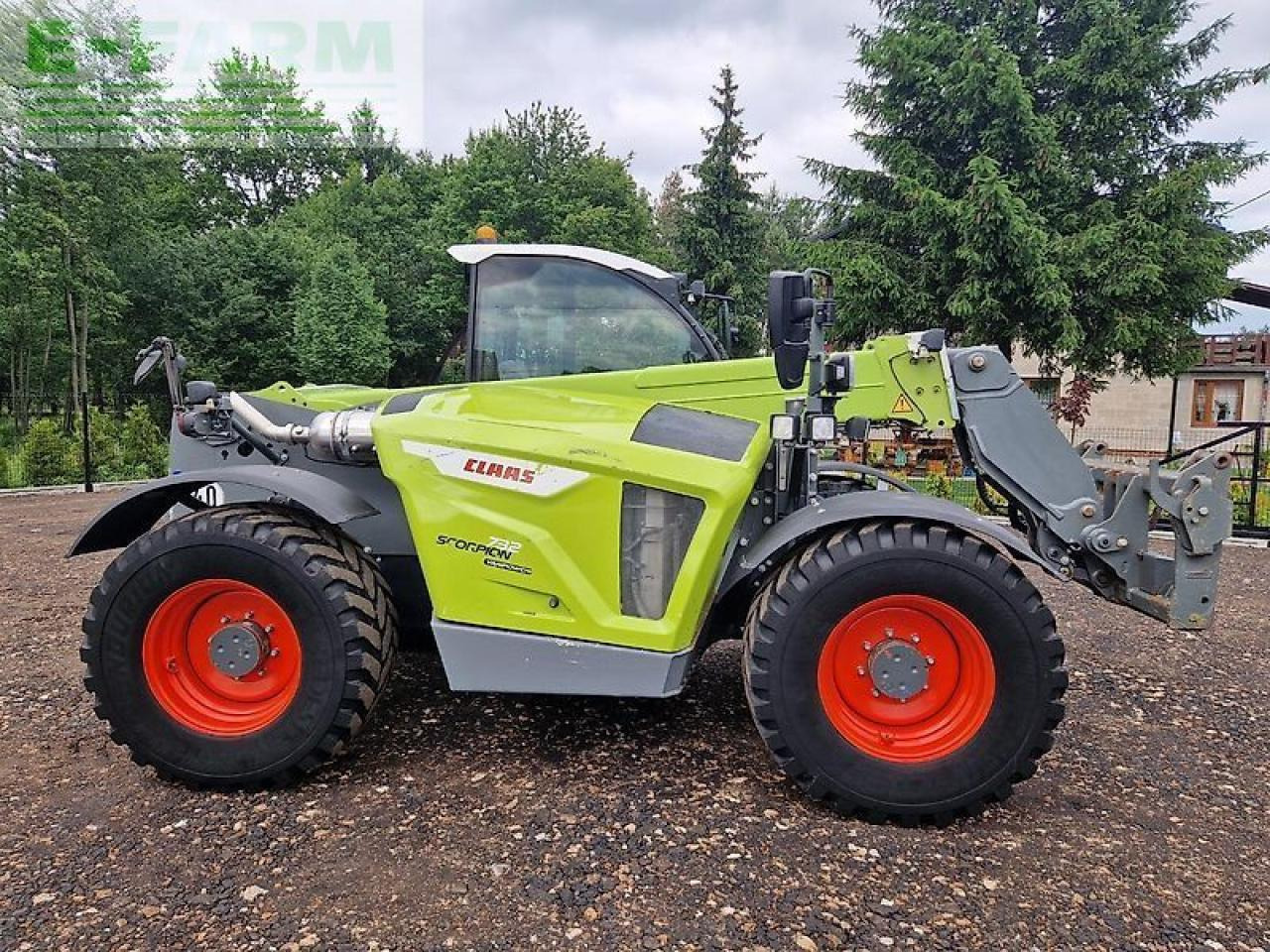 Wiellader CLAAS scorpion 732