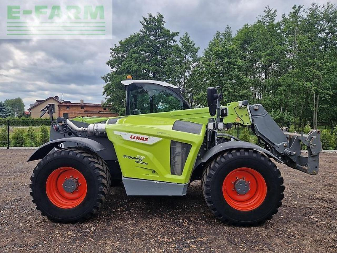 Wiellader CLAAS scorpion 732