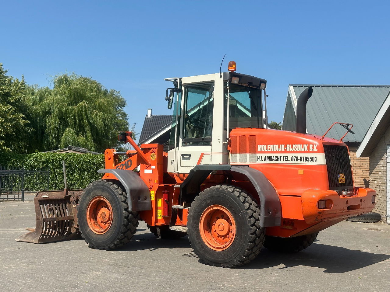 Wiellader Case 521D
