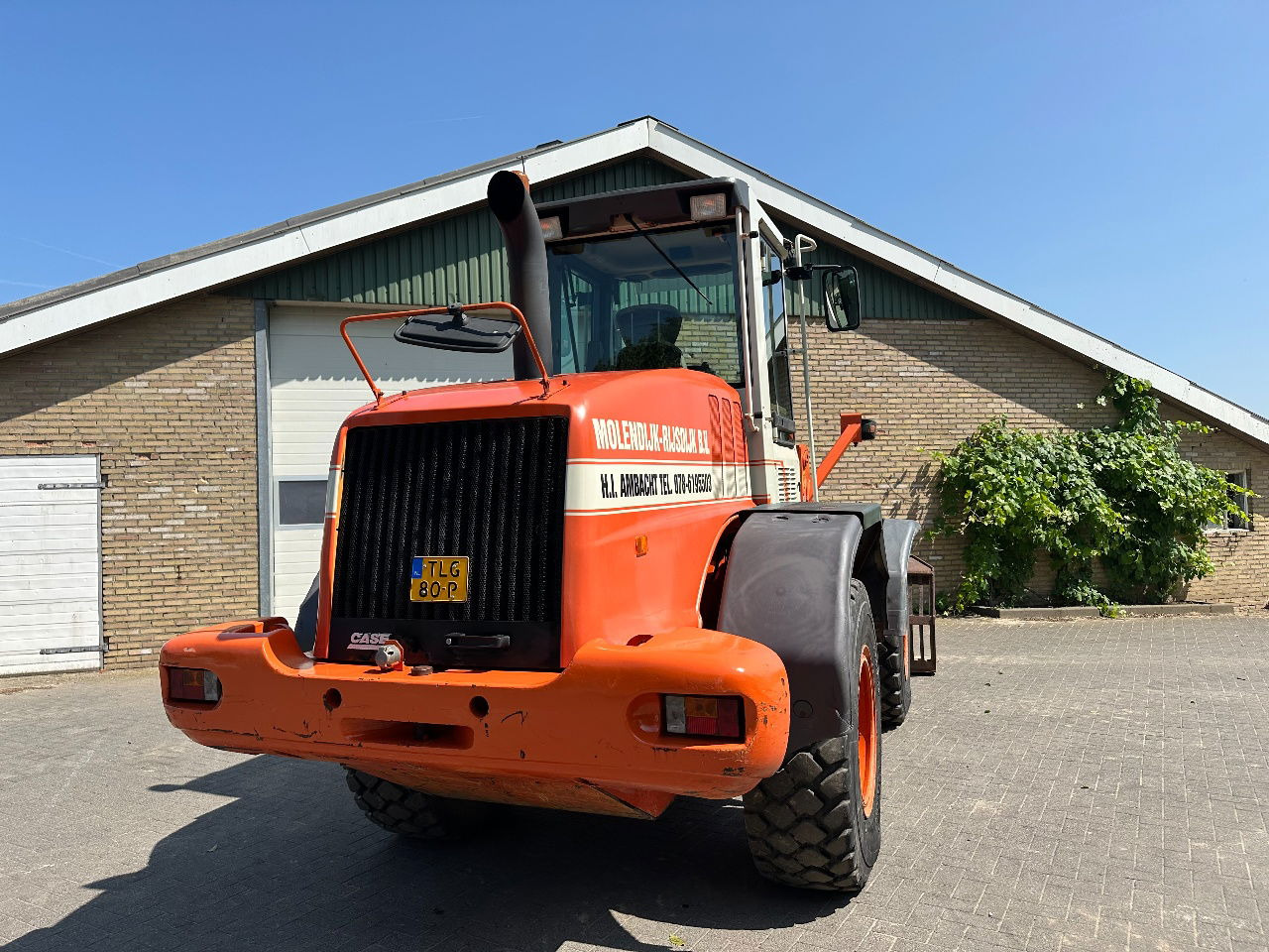 Wiellader Case 521D