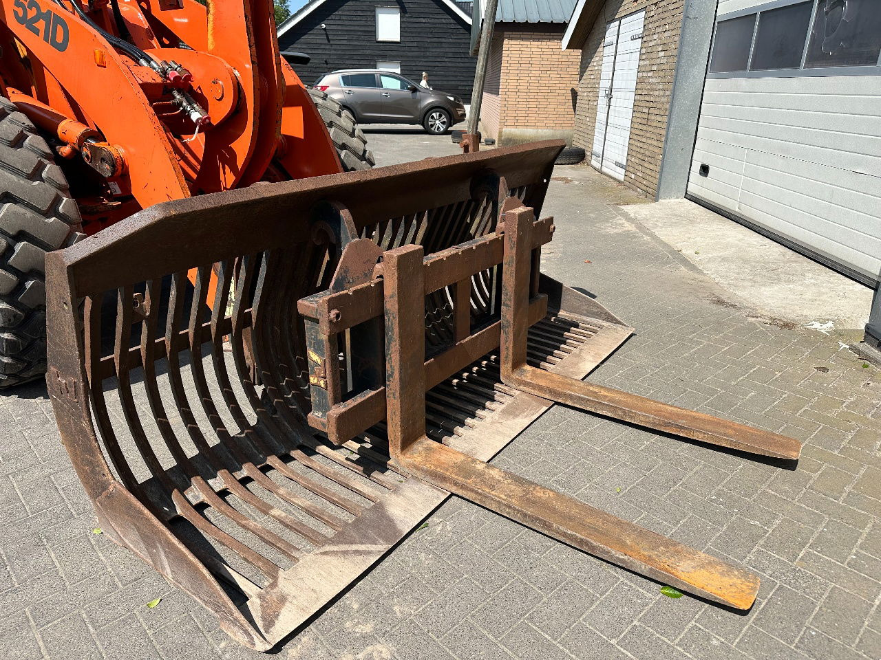 Wiellader Case 521D