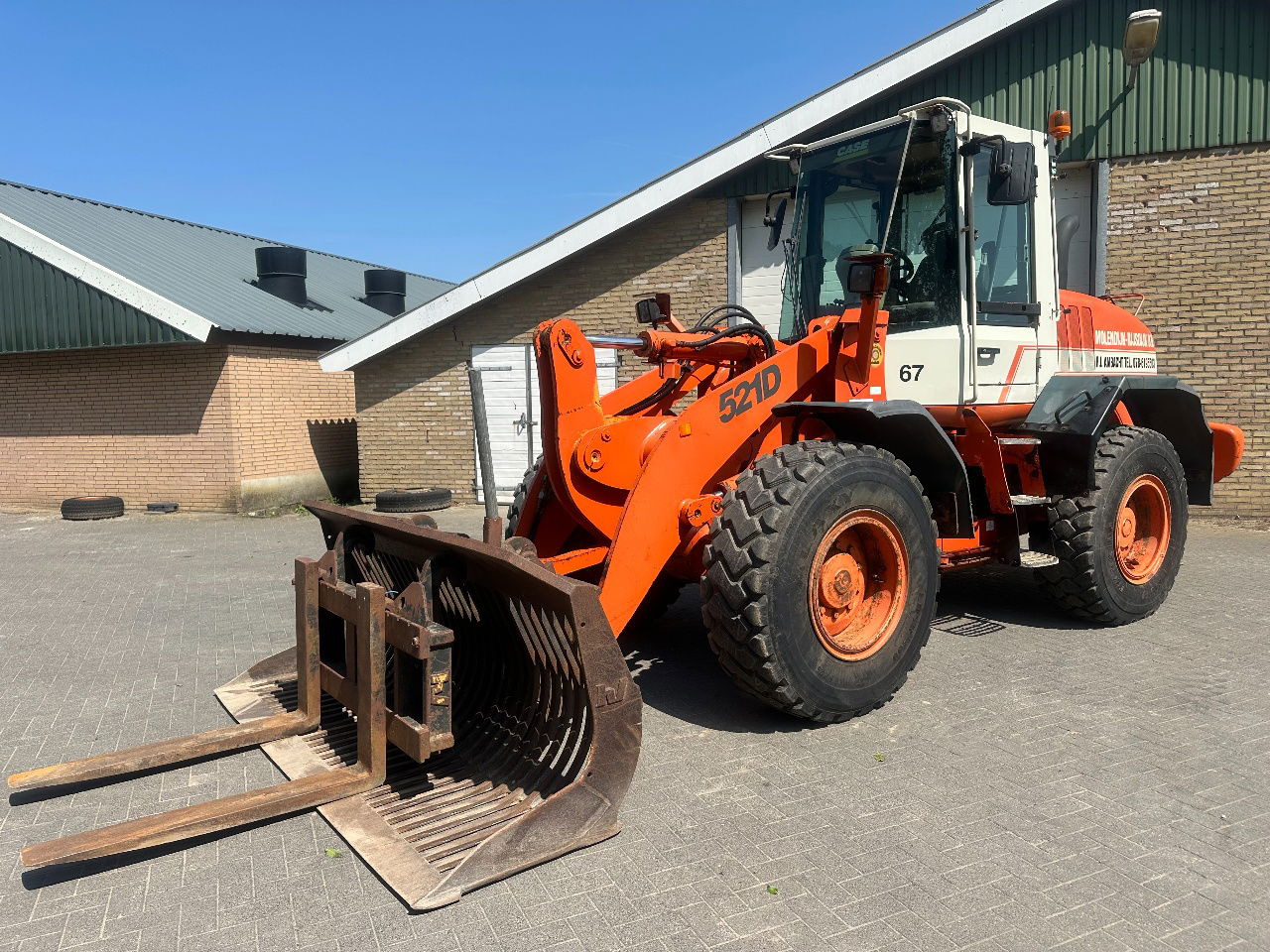 Wiellader Case 521D