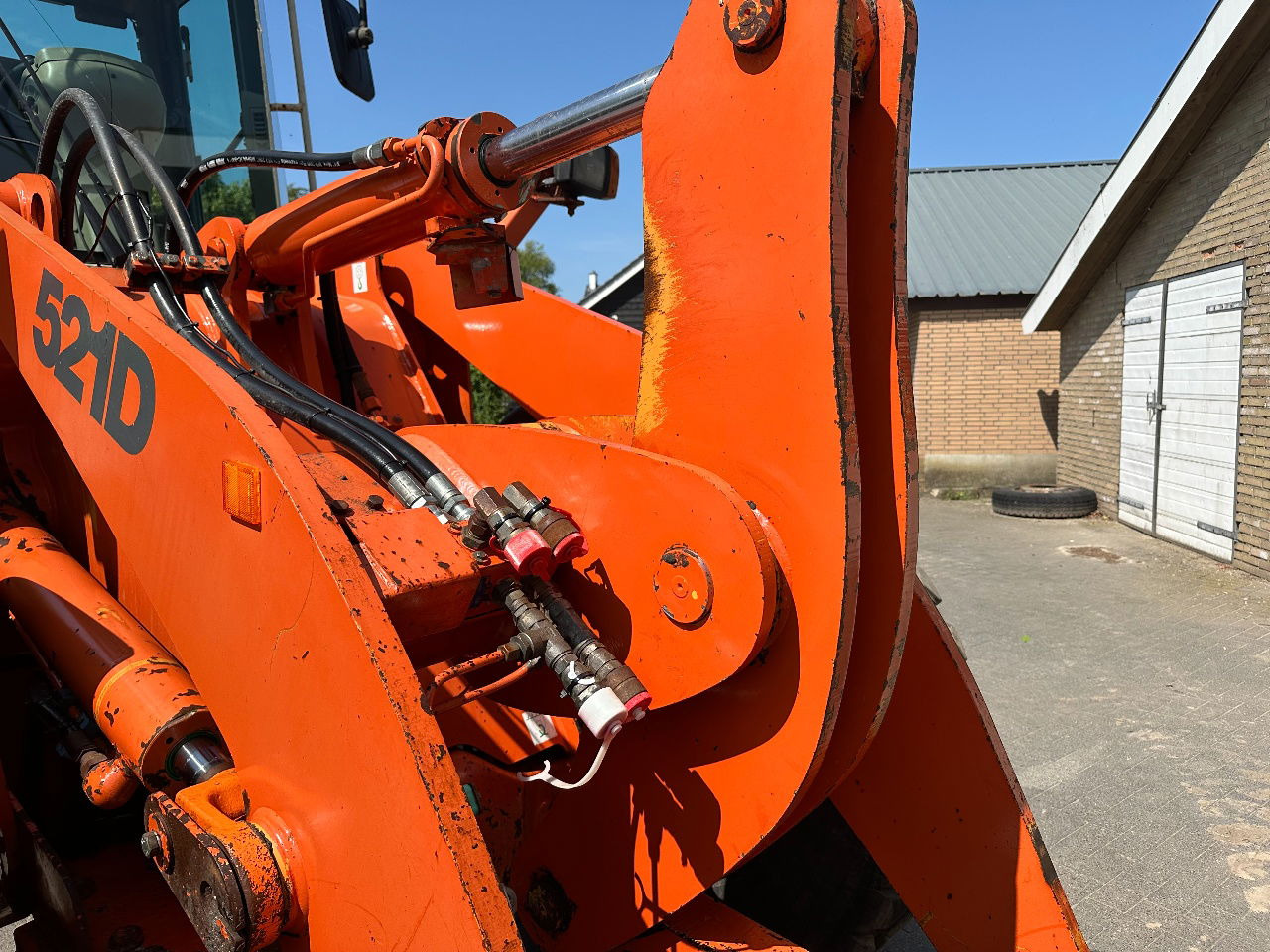 Wiellader Case 521D