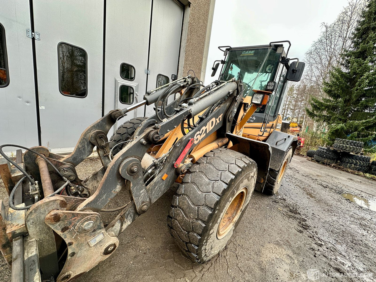 Wiellader Case 621D, 2006, Kurikka