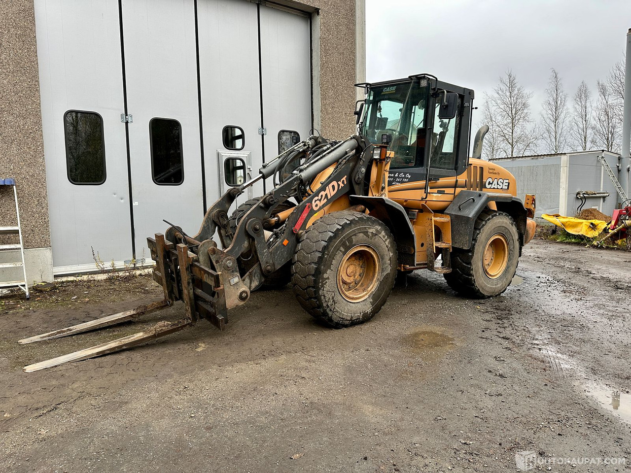 Wiellader Case 621D, 2006, Kurikka