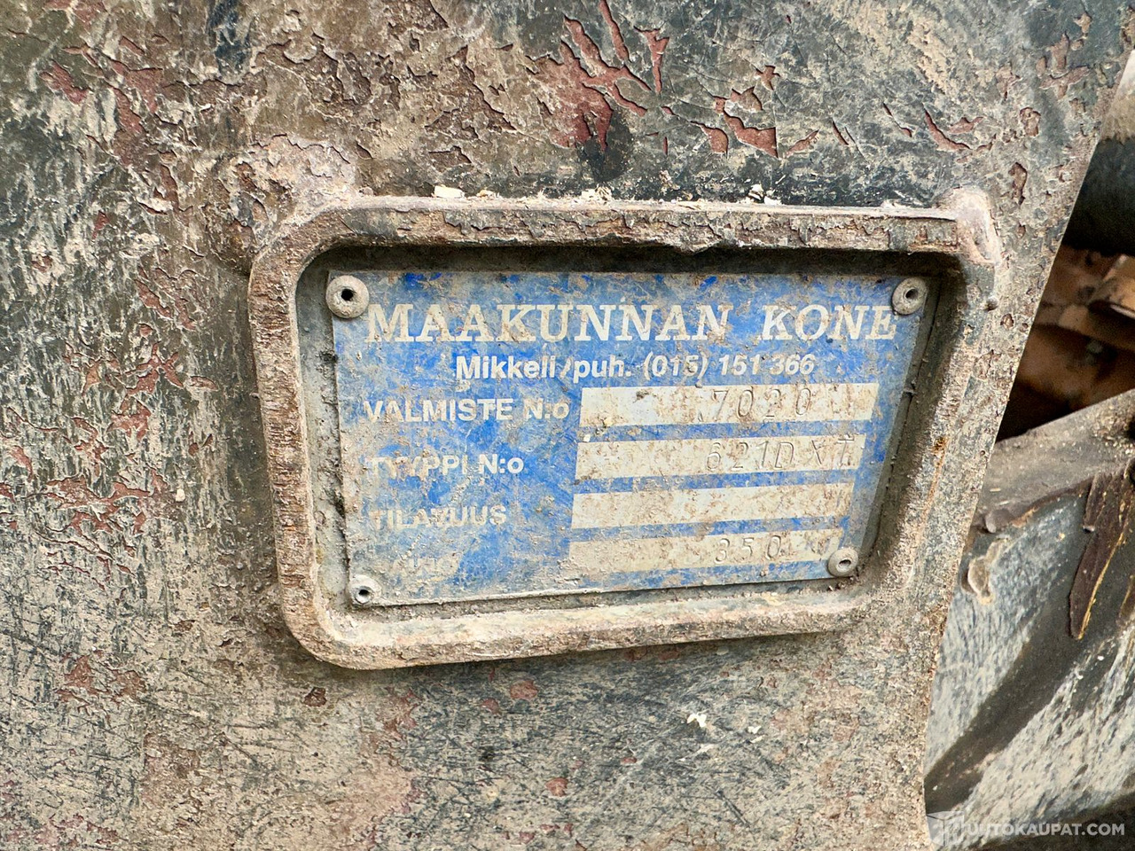 Wiellader Case 621D, 2006, Kurikka