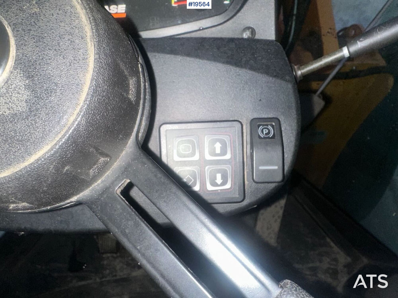 Wiellader Case 721E hjullaster m/ snøskuffe og grusskuffe. Ny vekt og 2 sett dekk. SE VIDEO