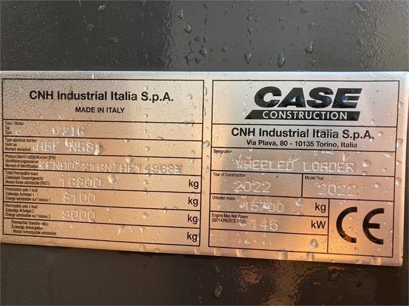 Wiellader Case 721G