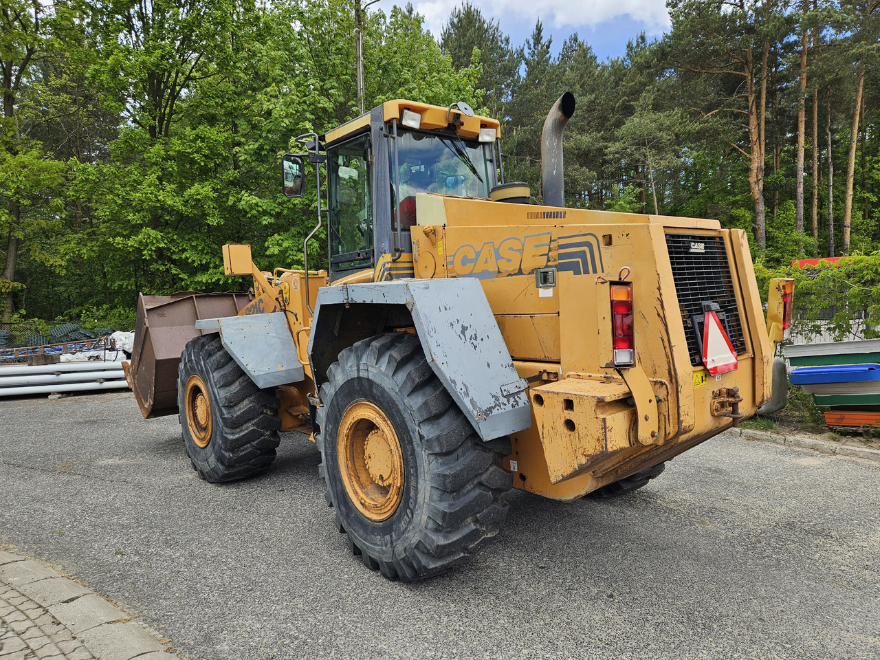 Wiellader Case 821 C