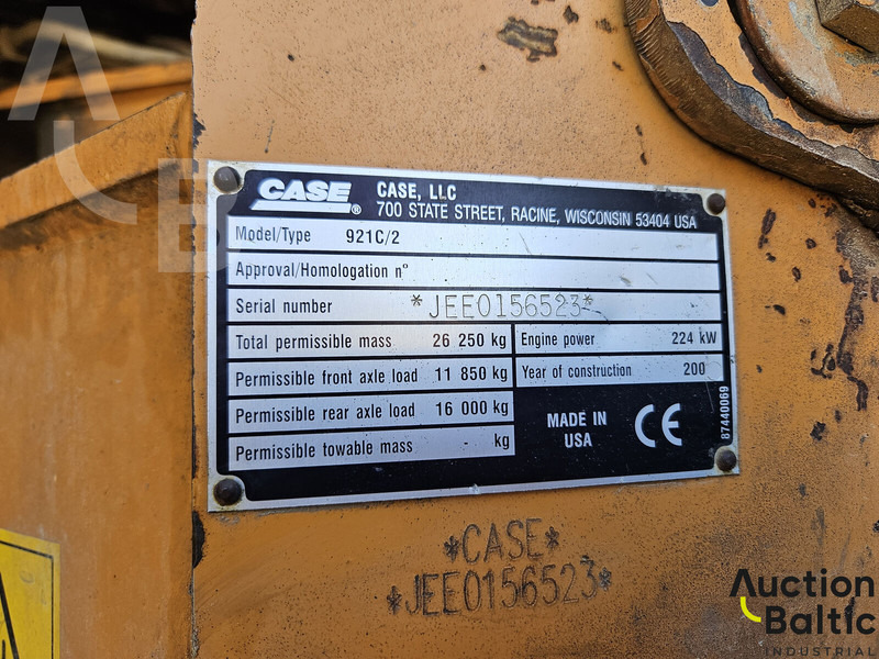 Wiellader Case 921C/2