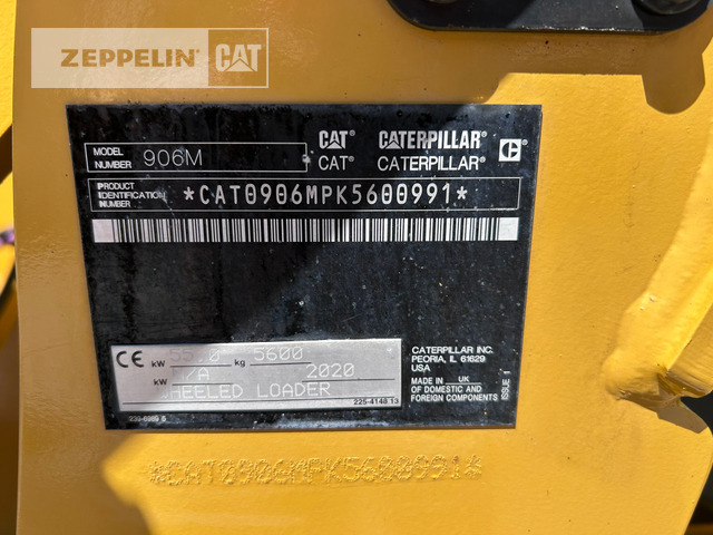 Wiellader Cat 906M