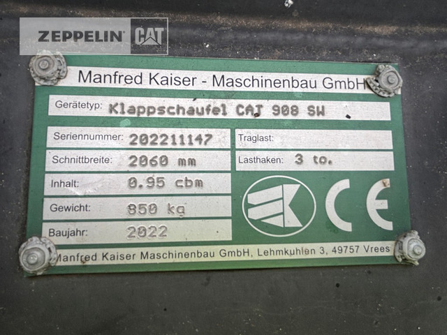 Wiellader Cat 908-14