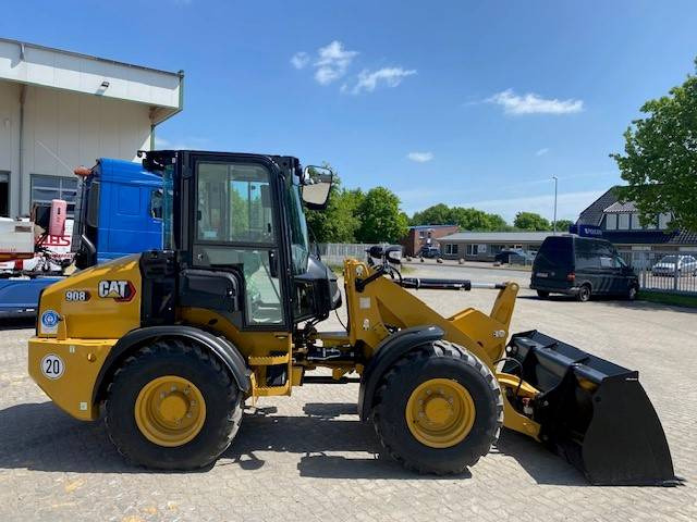Wiellader Cat 908-14A 40 km/h MIETE / RENTAL (12002095)