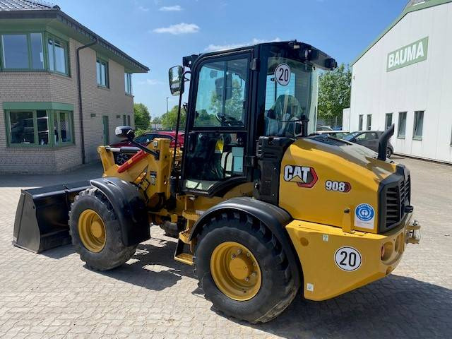 Wiellader Cat 908-14A 40 km/h MIETE / RENTAL (12002095)