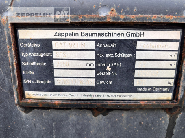 Wiellader Cat 920-14A