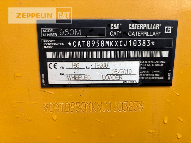Wiellader Cat 950M