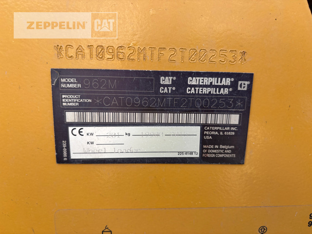 Wiellader Cat 962M