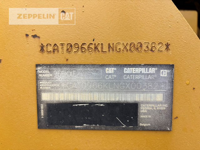 Wiellader Cat 966KXE