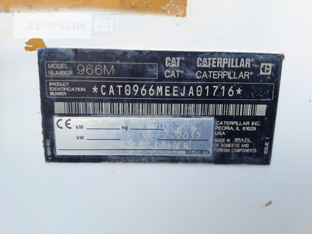 Wiellader Cat 966M