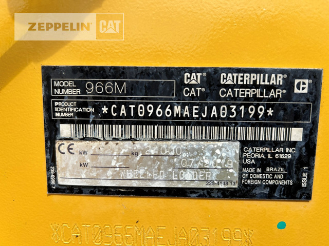 Wiellader Cat 966M