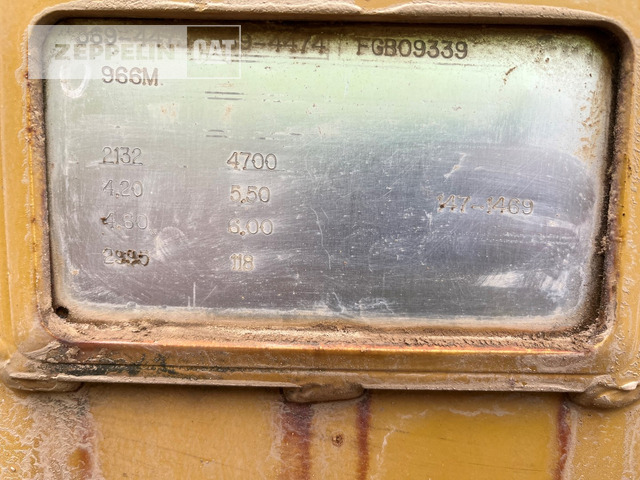 Wiellader Cat 966MXE