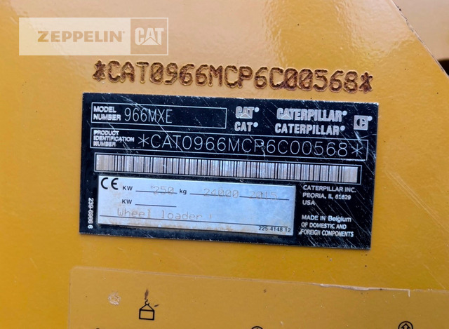 Wiellader Cat 966MXE
