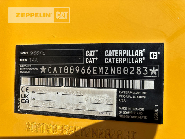 Wiellader Cat 966XE