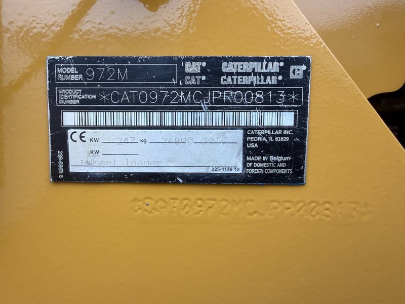 Wiellader Cat 972M