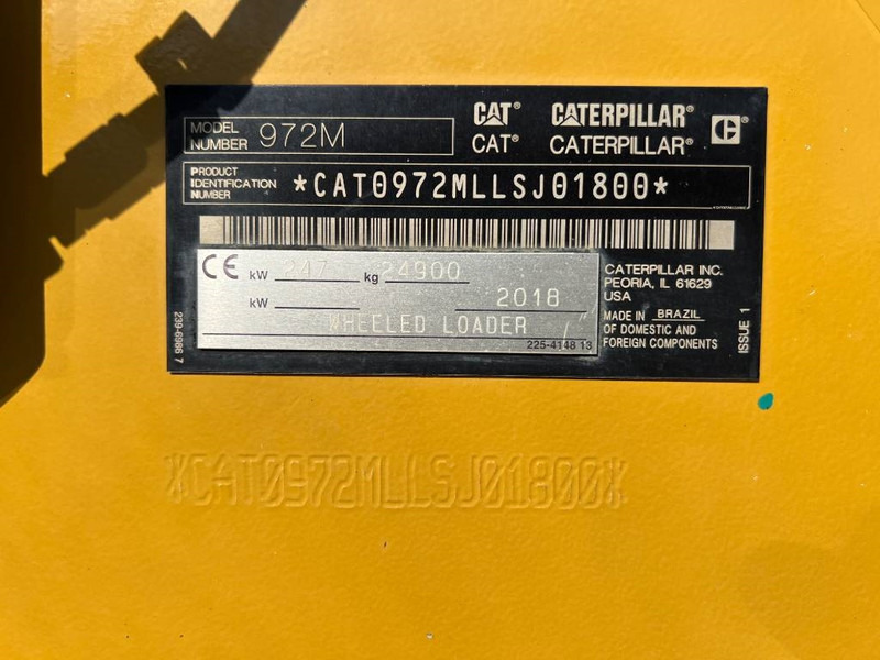 Wiellader Cat 972M