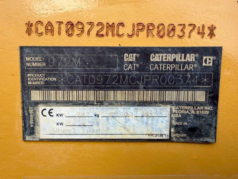 Wiellader Cat 972M
