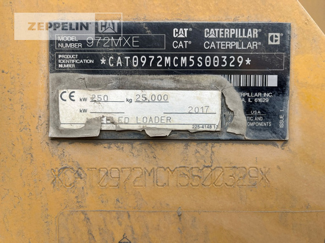 Wiellader Cat 972MXE