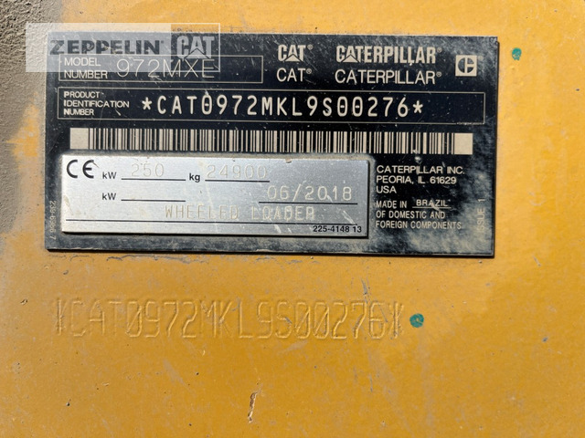 Wiellader Cat 972MXE