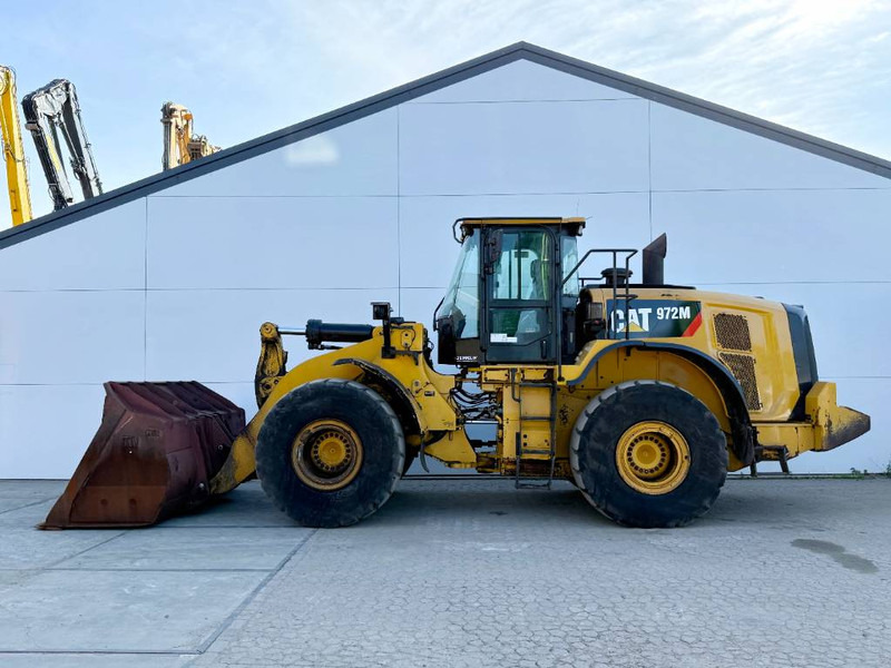 Wiellader Cat 972M - German Machine / Automatic Greasing