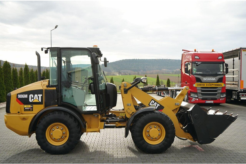 Wiellader Caterpillar 906M / ŁADOWARKA KOŁOWA / 2019 ROK / ŁYŻKA SZCZĘKOWA /