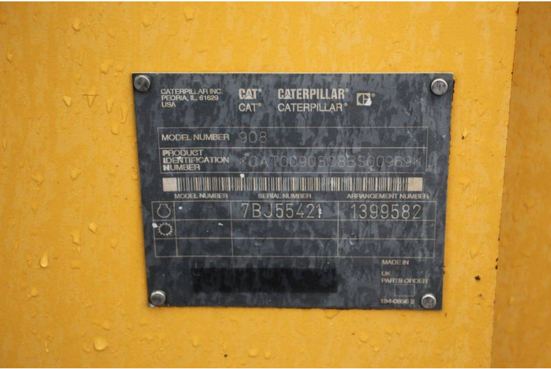 Wiellader Caterpillar 908
