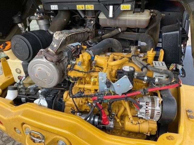 Wiellader Caterpillar 908M, 4+1 Schaufel, Palettengabel, wenig Std.