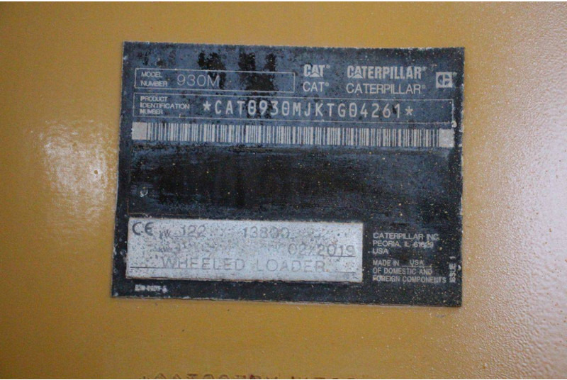 Wiellader Caterpillar 930M