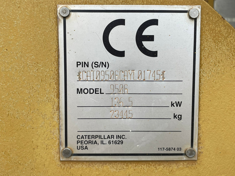 Wiellader Caterpillar 950G