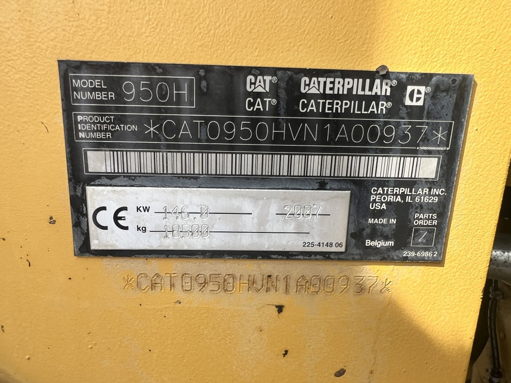 Wiellader Caterpillar 950 H (111672)